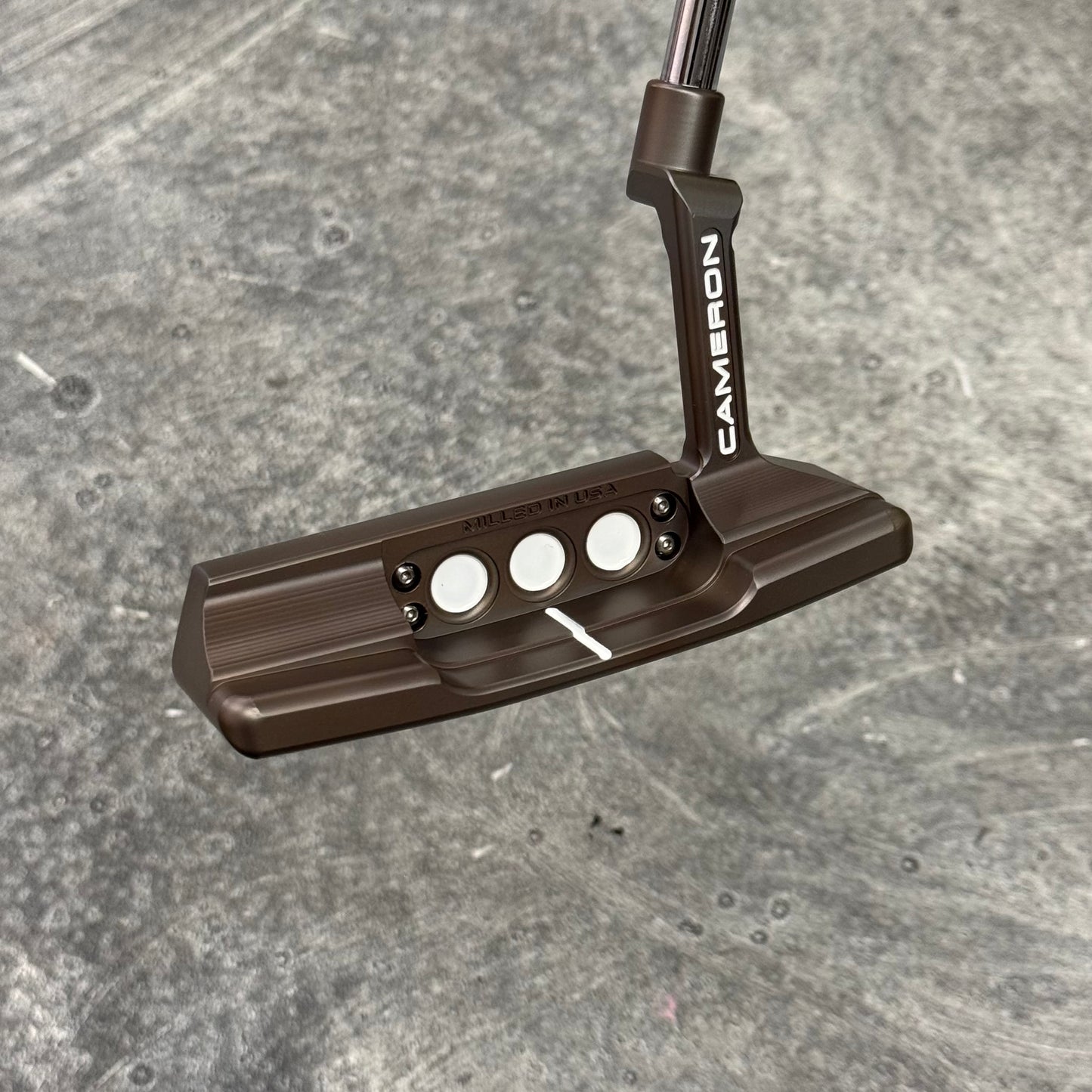 Left Handed Scotty Cameron Studio Style Newport 2 Rustic Torched
