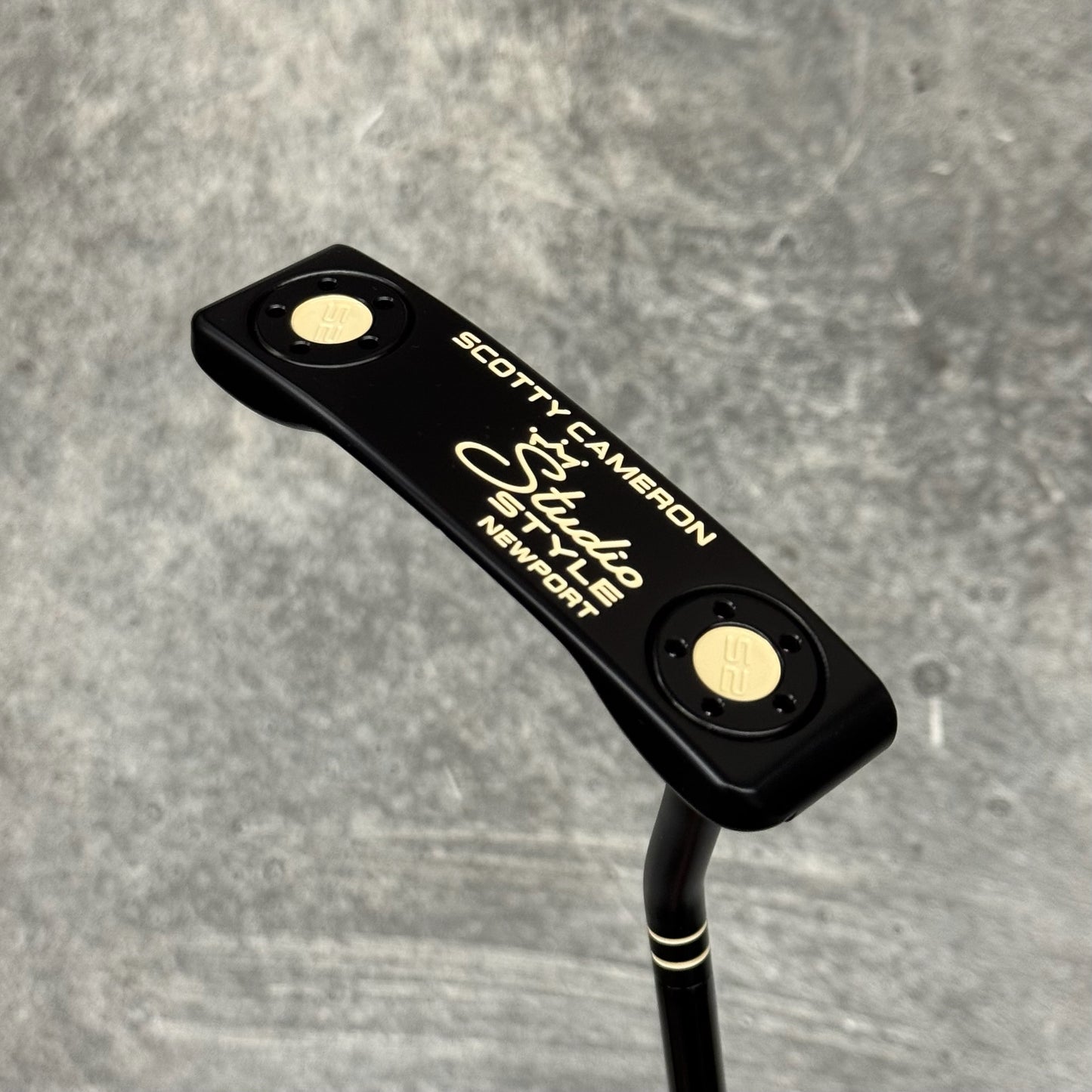 Scotty Cameron Studio Style Newport (Black PVD) Pipe Neck