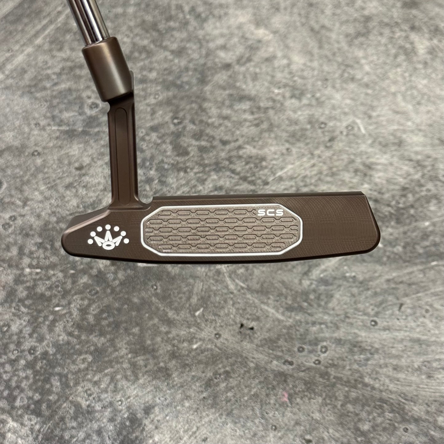 Left Handed Scotty Cameron Studio Style Newport 2 Rustic Torched