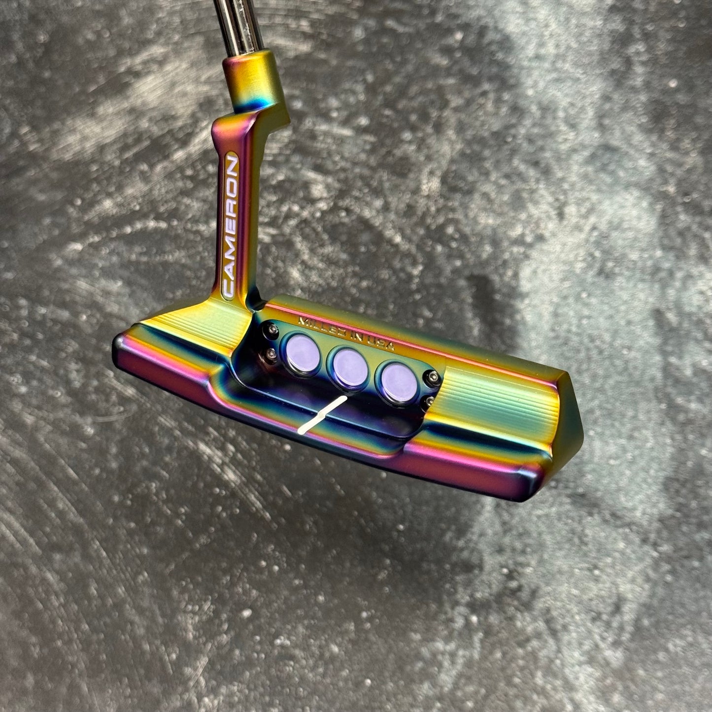 Scotty Cameron Studio Style Newport 2 (Crazy Rainbow PVD)