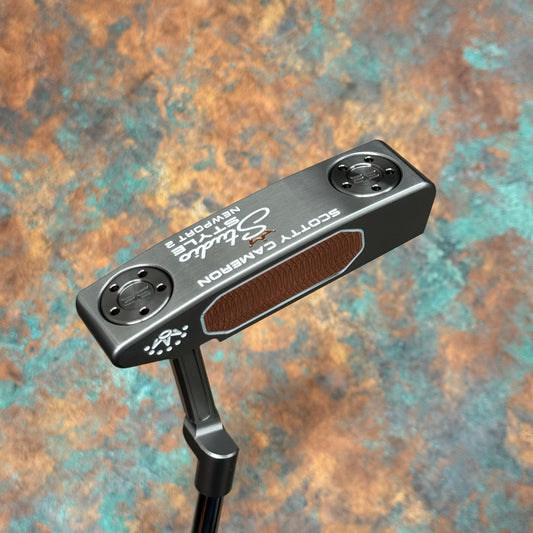 Scotty Cameron Studio Style Newport 2 Copper Face Insert