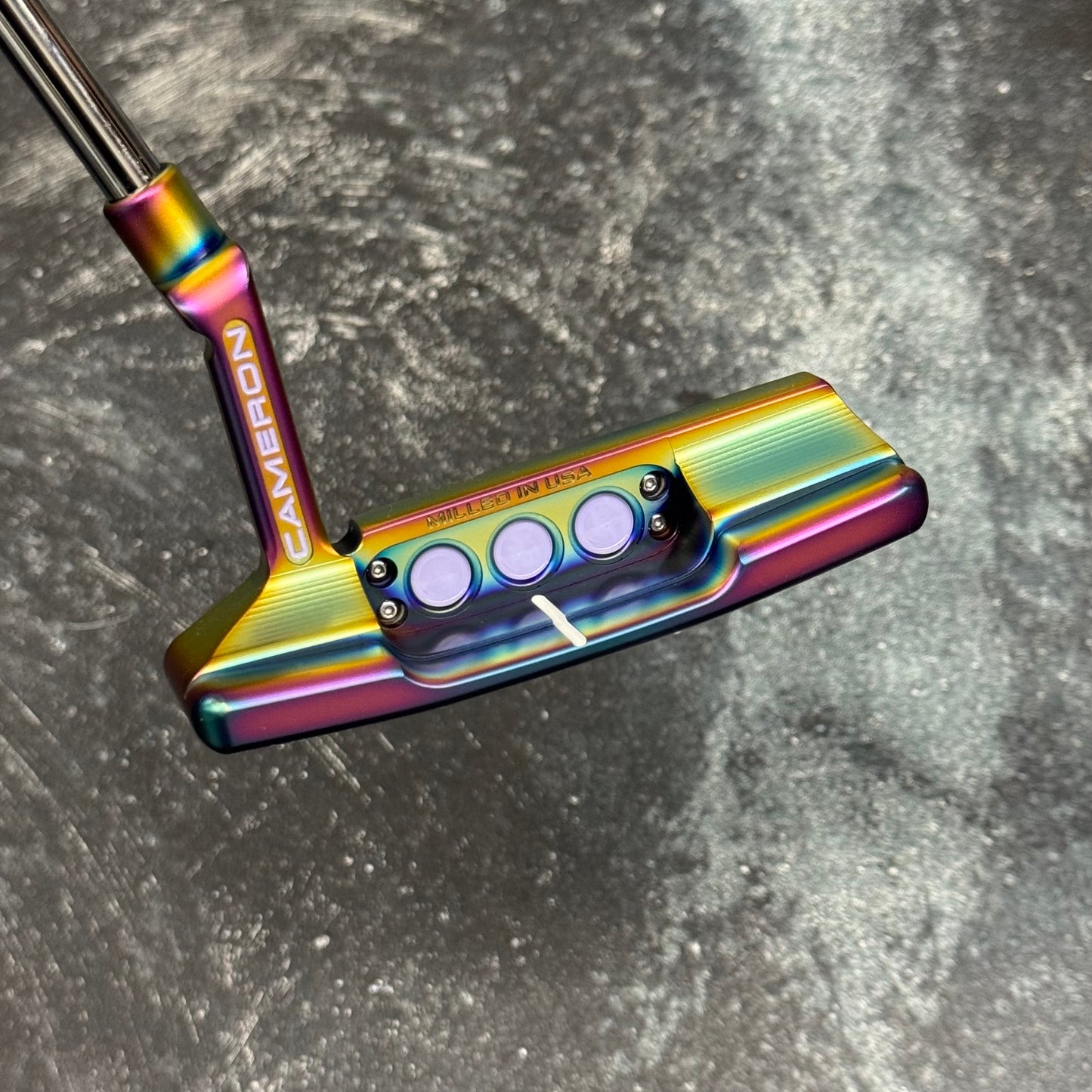 Scotty Cameron Studio Style Newport 2 (Crazy Rainbow PVD)