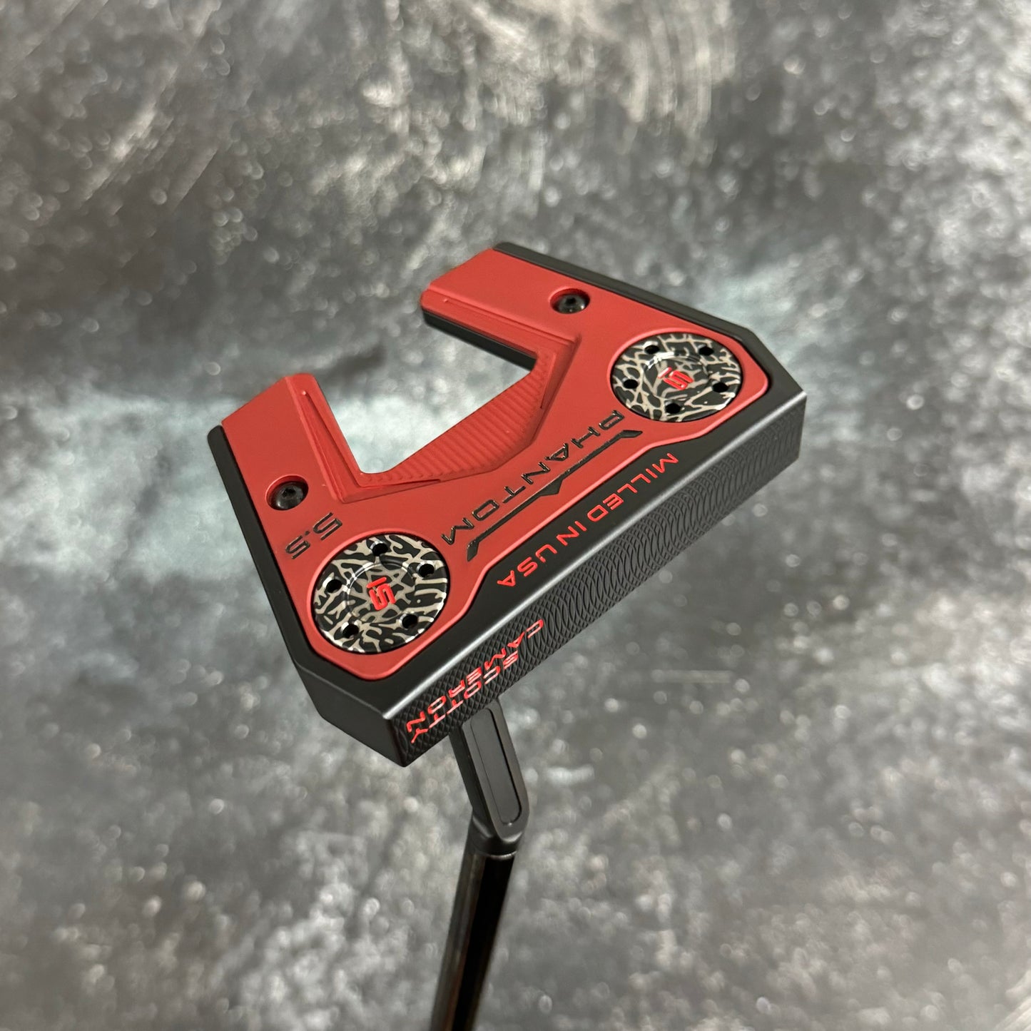 Scotty Cameron Phantom 5.5 Black PVD Elephant Print