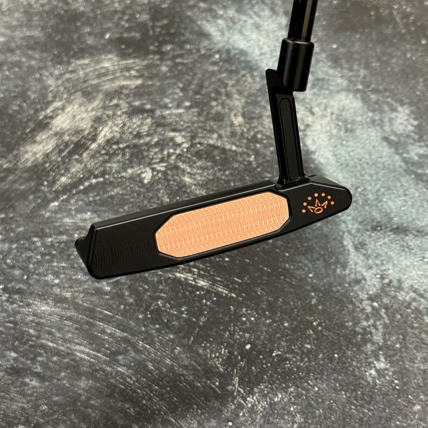 Scotty Cameron Studio Style Newport 2+ Copper Face Insert (Black PVD)