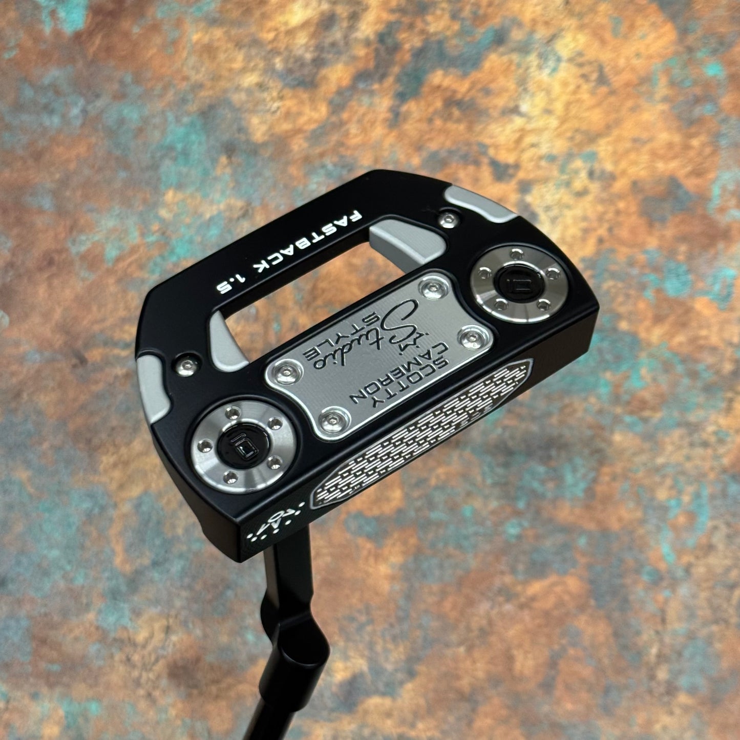 Scotty Cameron Studio Style Fastback 1.5 Black PVD Finish (Welded Plumbers Neck)
