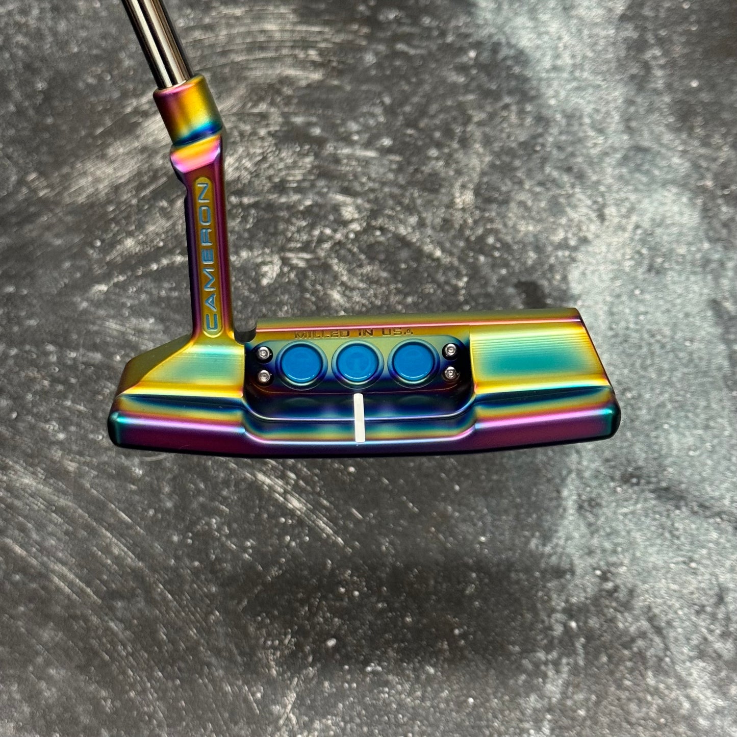 Scotty Cameron Studio Style Newport 2+ (Crazy Rainbow PVD)