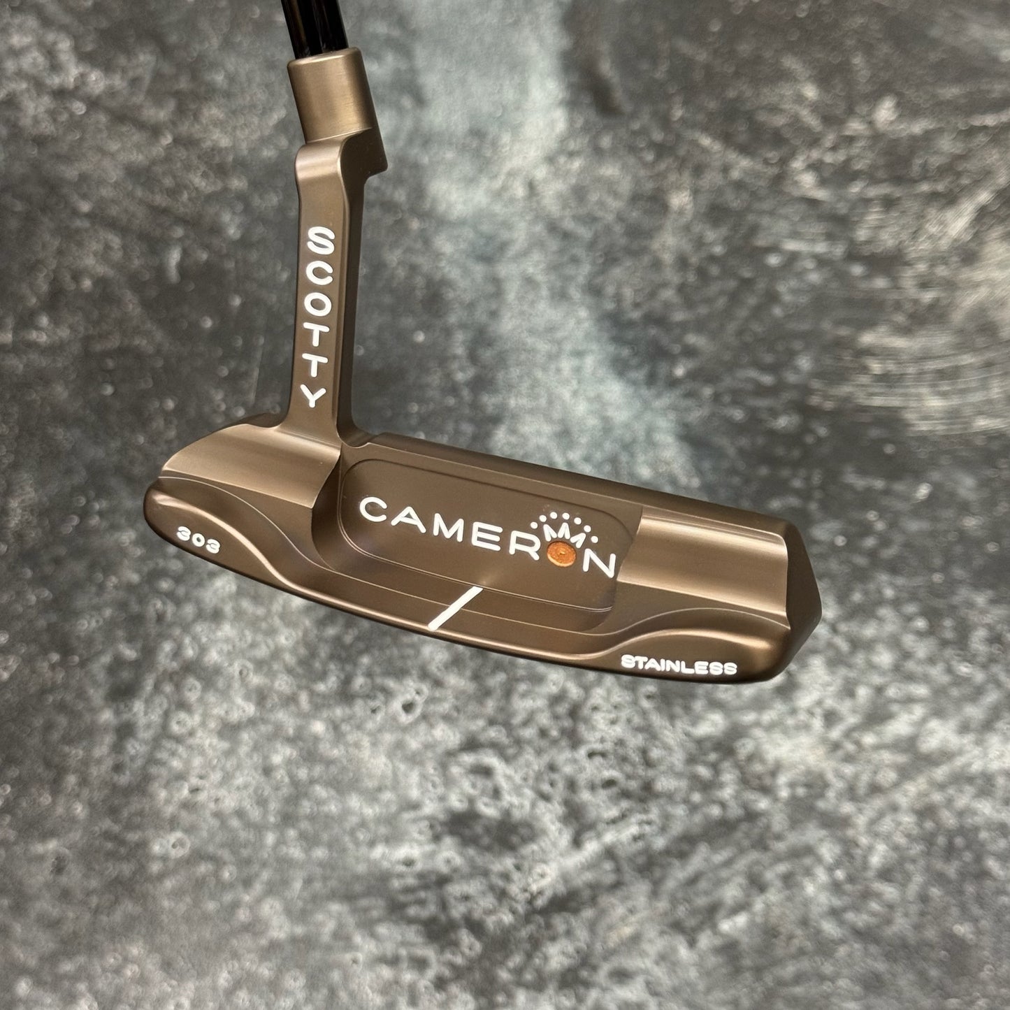 Scotty Cameron Studio Stainless Newport (Rustic Torched Finish)