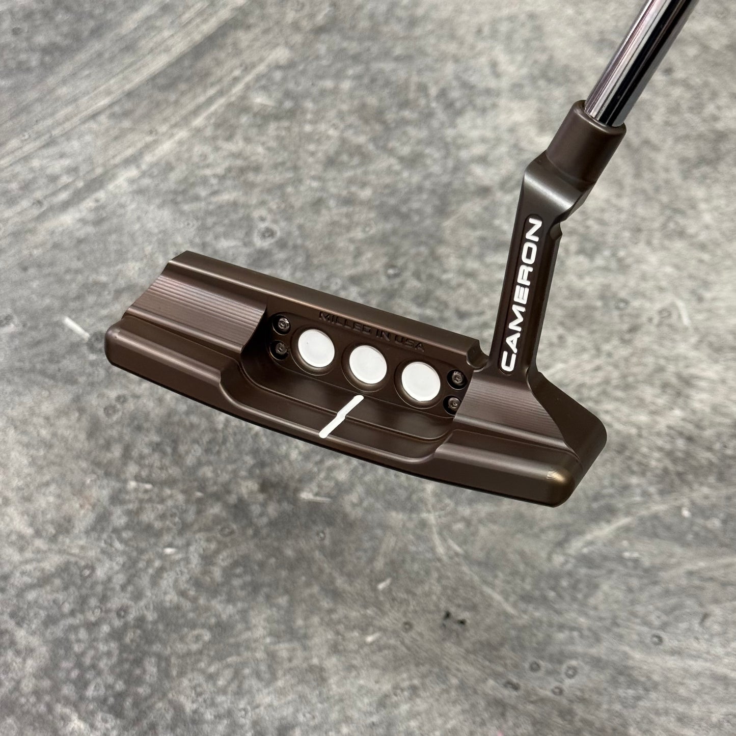 Left Handed Scotty Cameron Studio Style Newport 2 Rustic Torched