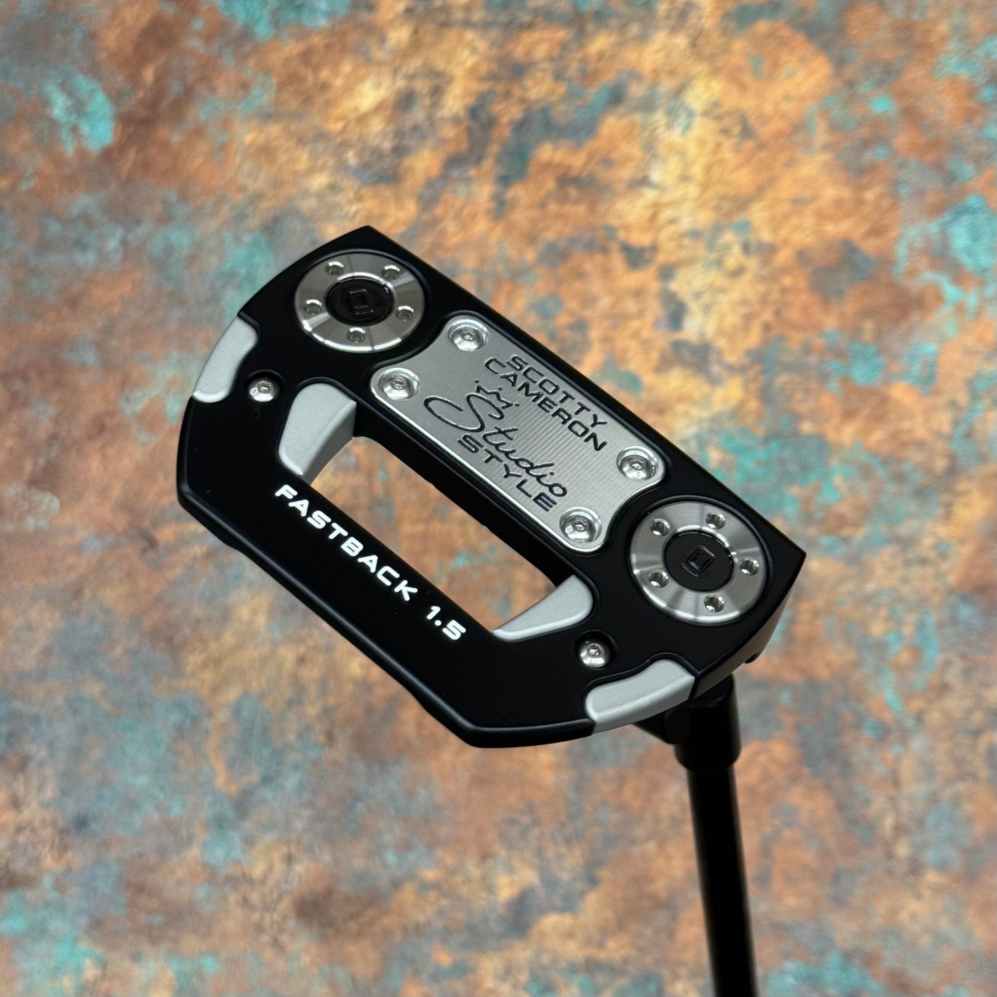 Scotty Cameron Studio Style Fastback 1.5 Black PVD Finish (Welded Plumbers Neck)