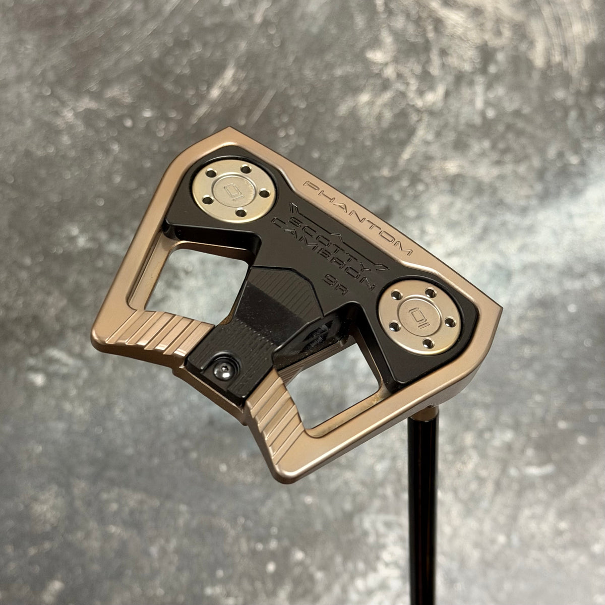 Phantom 9R Welded Flow Neck Rustic Torched w/ 303 Stainless Steel Face Insert