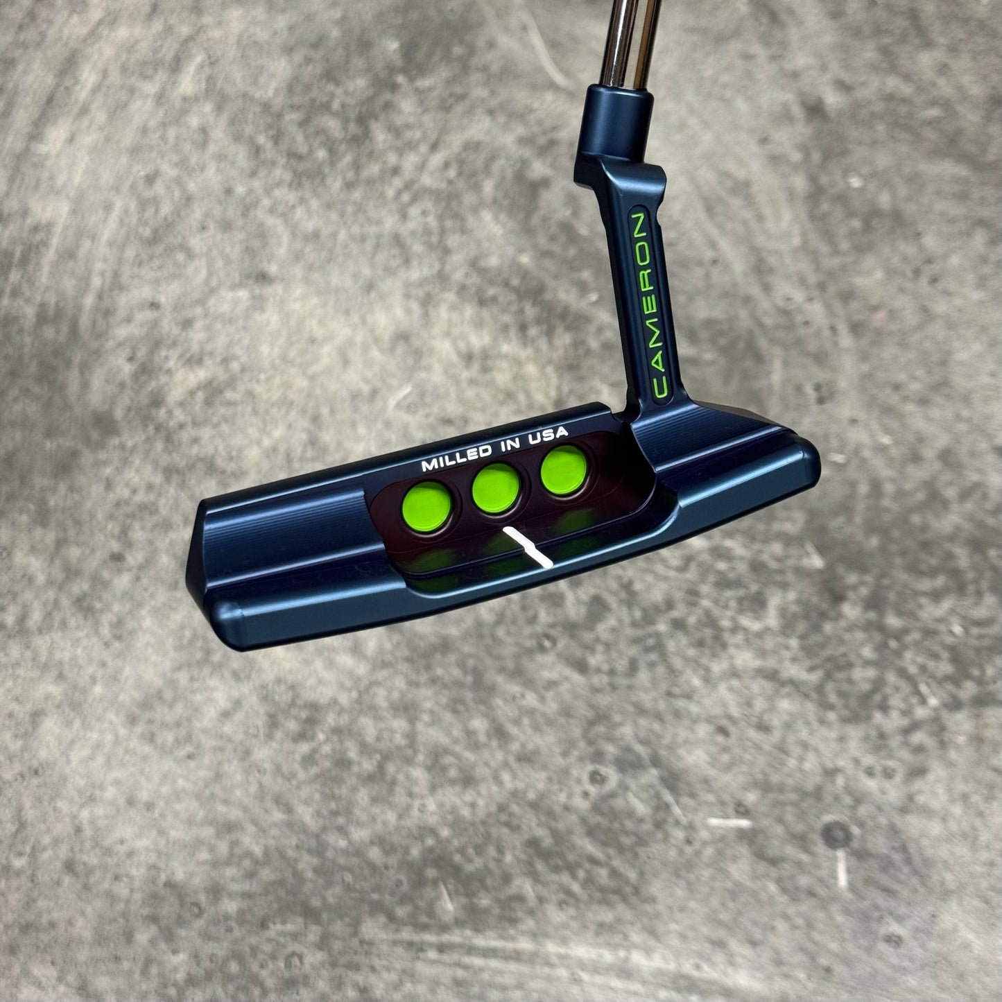 Left Handed Scotty Cameron Super Select Newport 2 (Blue PVD)