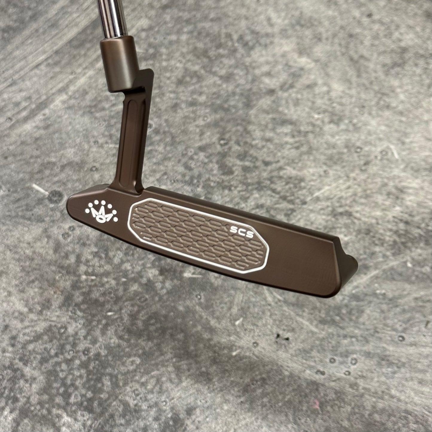 Left Handed Scotty Cameron Studio Style Newport 2 Rustic Torched