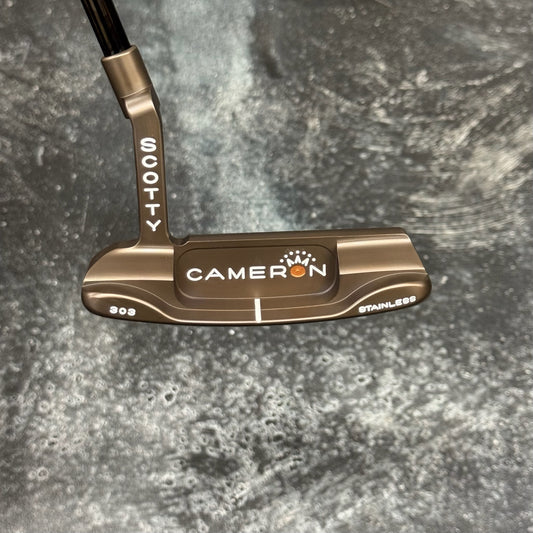Scotty Cameron Studio Stainless Newport (Rustic Torched Finish)