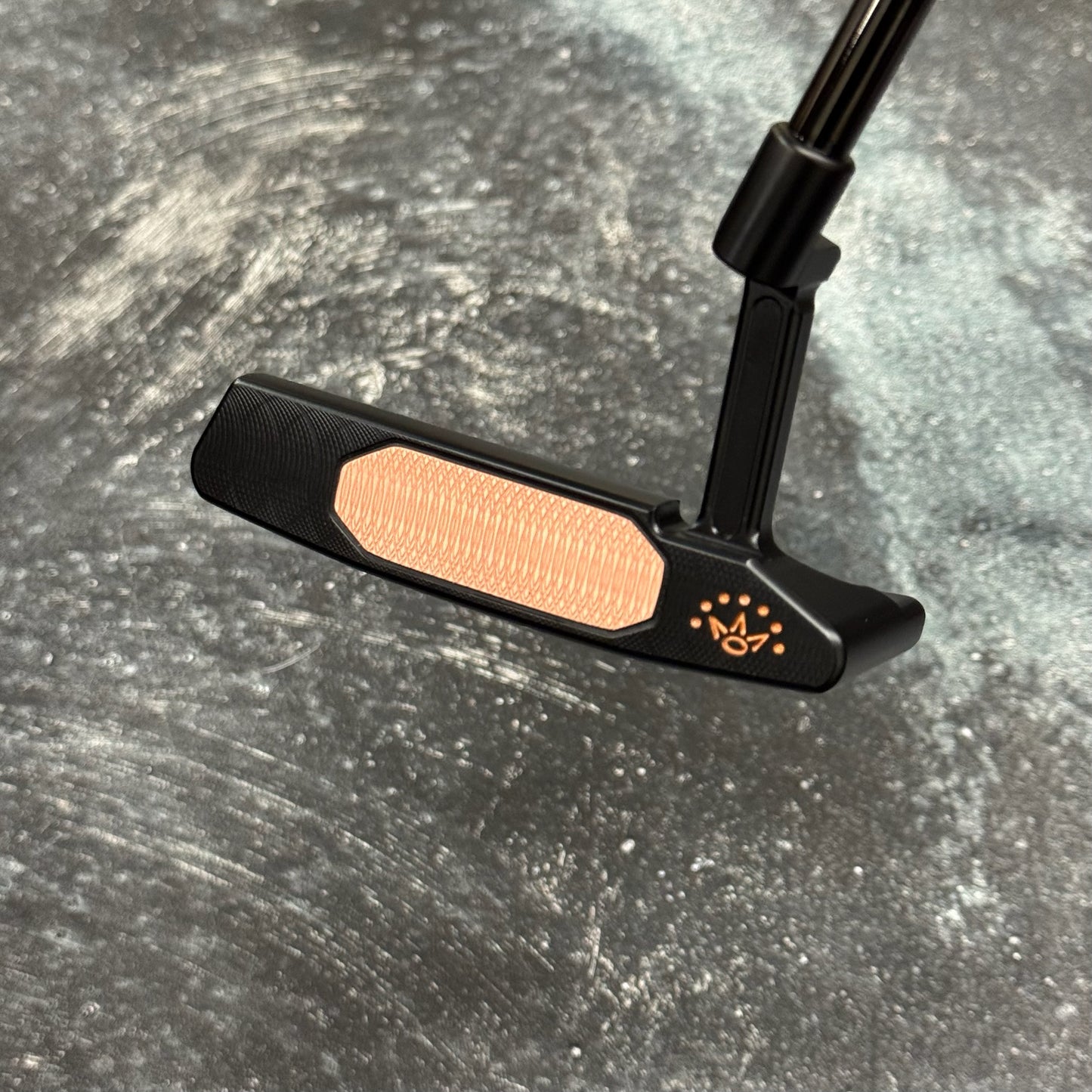 Scotty Cameron Studio Style Newport 2+ Copper Face Insert (Black PVD)