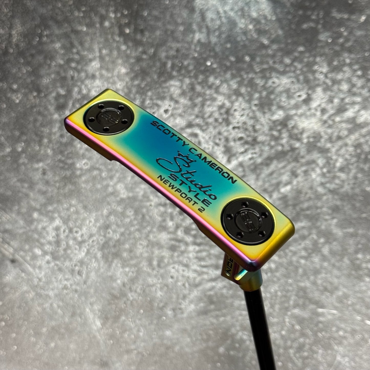 Scotty Cameron Studio Style Newport 2 (Crazy Rainbow PVD)