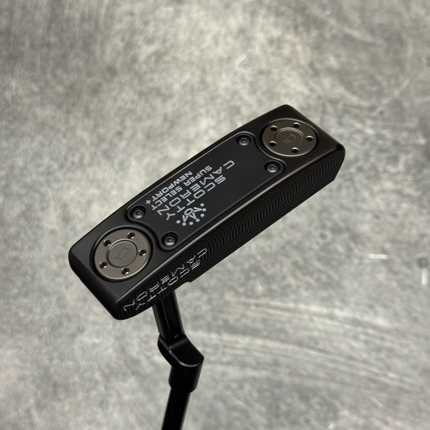 Scotty Cameron Super Select Newport+ (Black PVD)