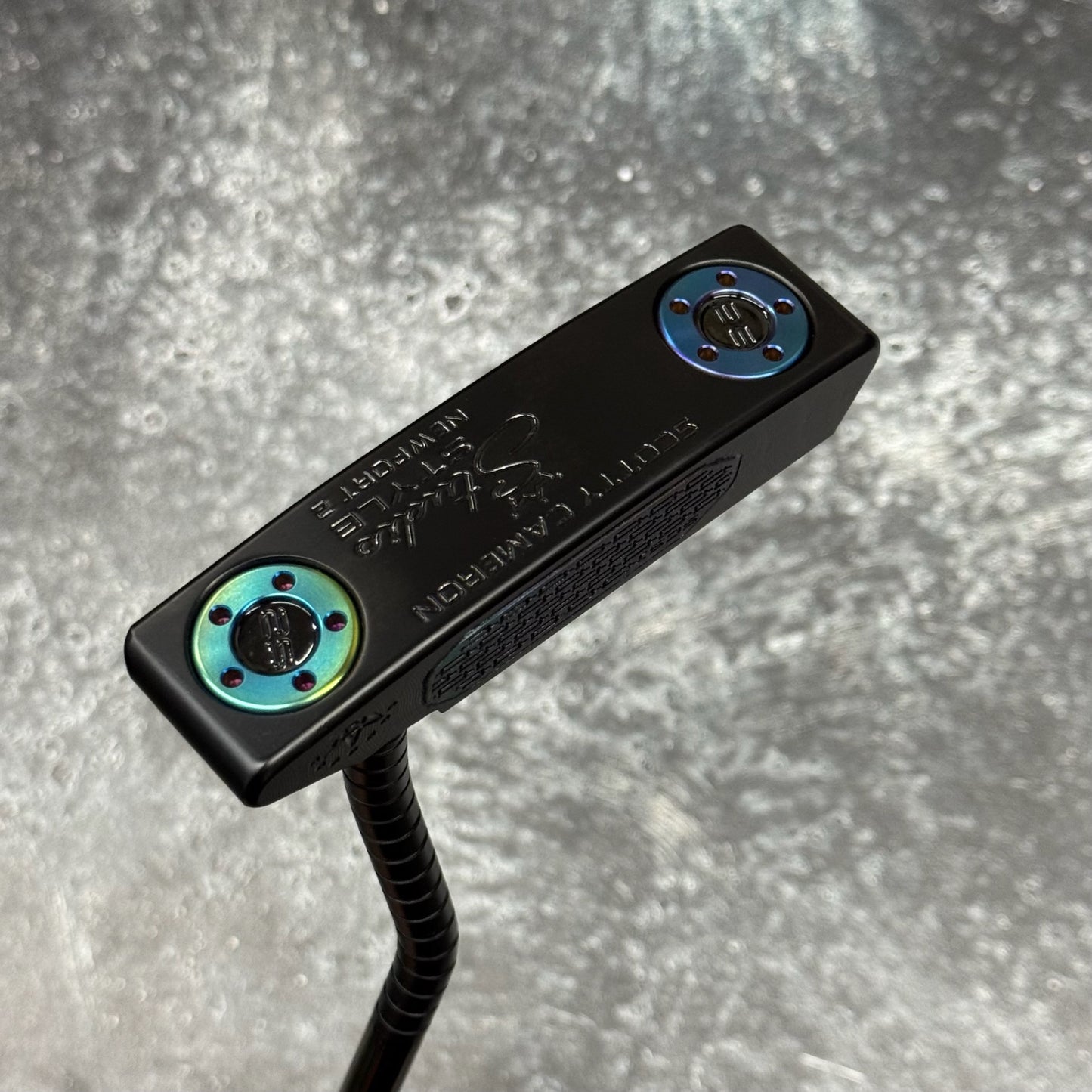 Scotty Cameron Studio Style Newport 2 (Black PVD) Ringer Neck