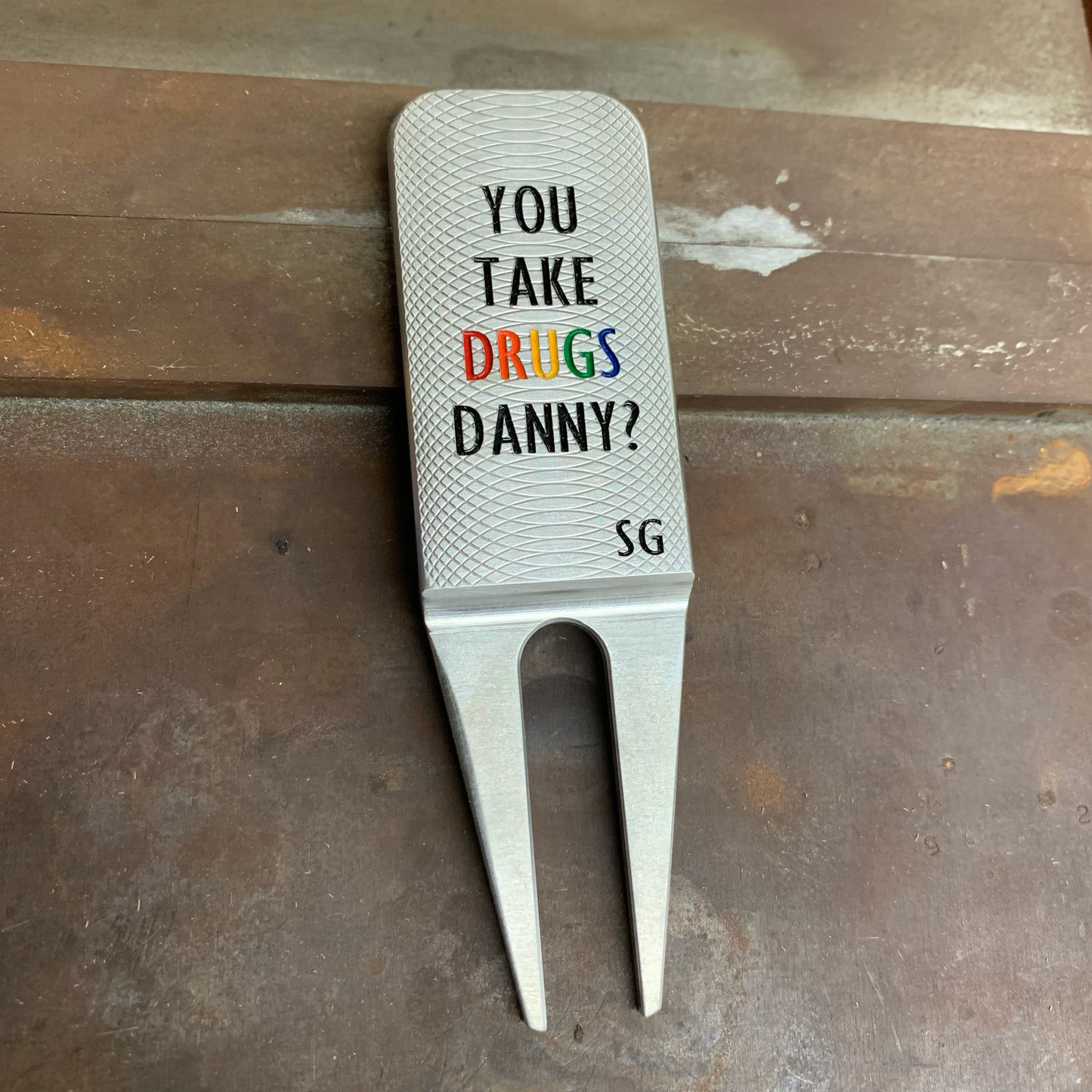 Caddyshack Themed Divot Tool