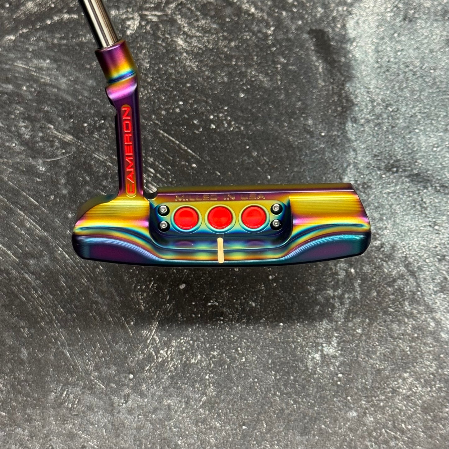 Scotty Cameron Studio Style Newport (Crazy Rainbow PVD)