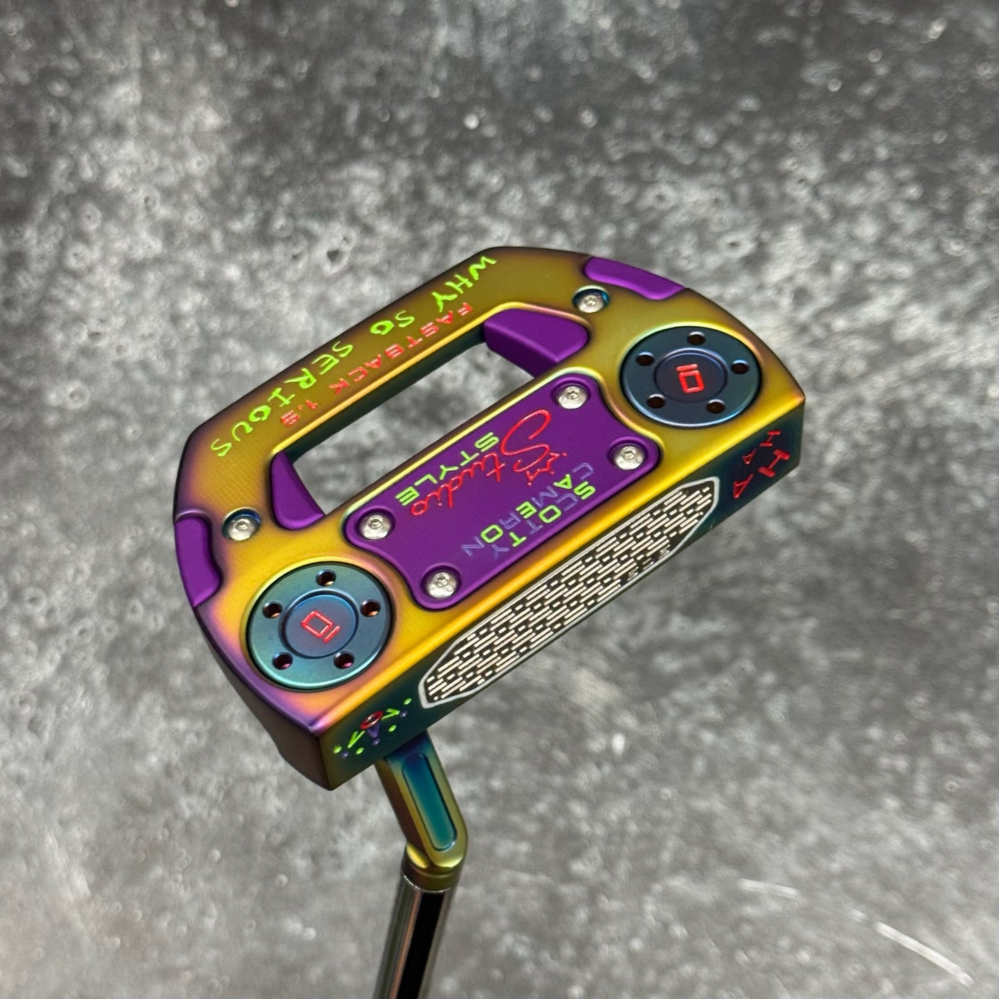 Scotty Cameron Studio Style Fastback 1.5 (“Why So Serious?” Theme)