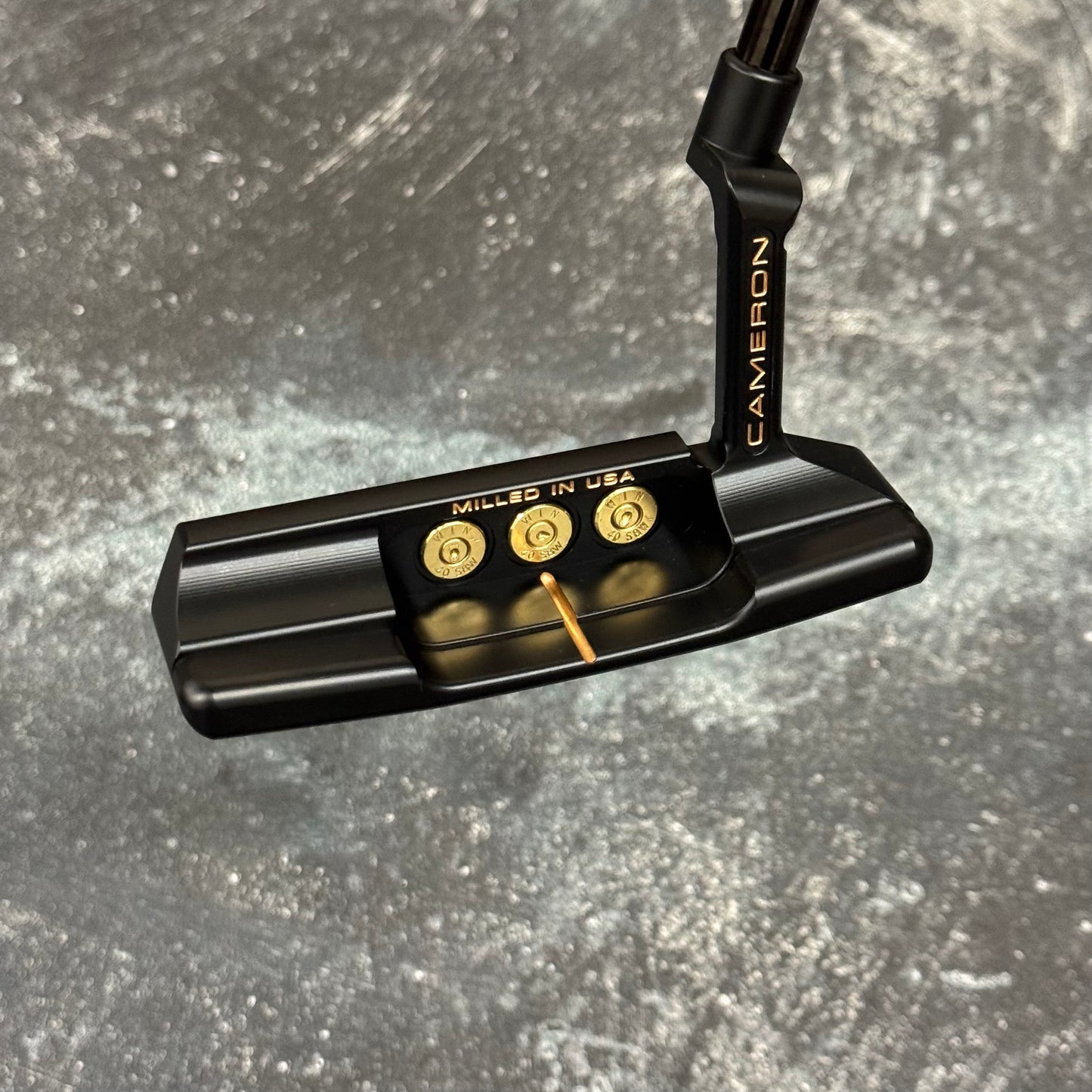 Left Handed Scotty Cameron Super Select Newport 2 Bulletback (Black PVD)