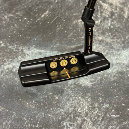 Left Handed Scotty Cameron Super Select Newport 2 Bulletback (Black PVD)