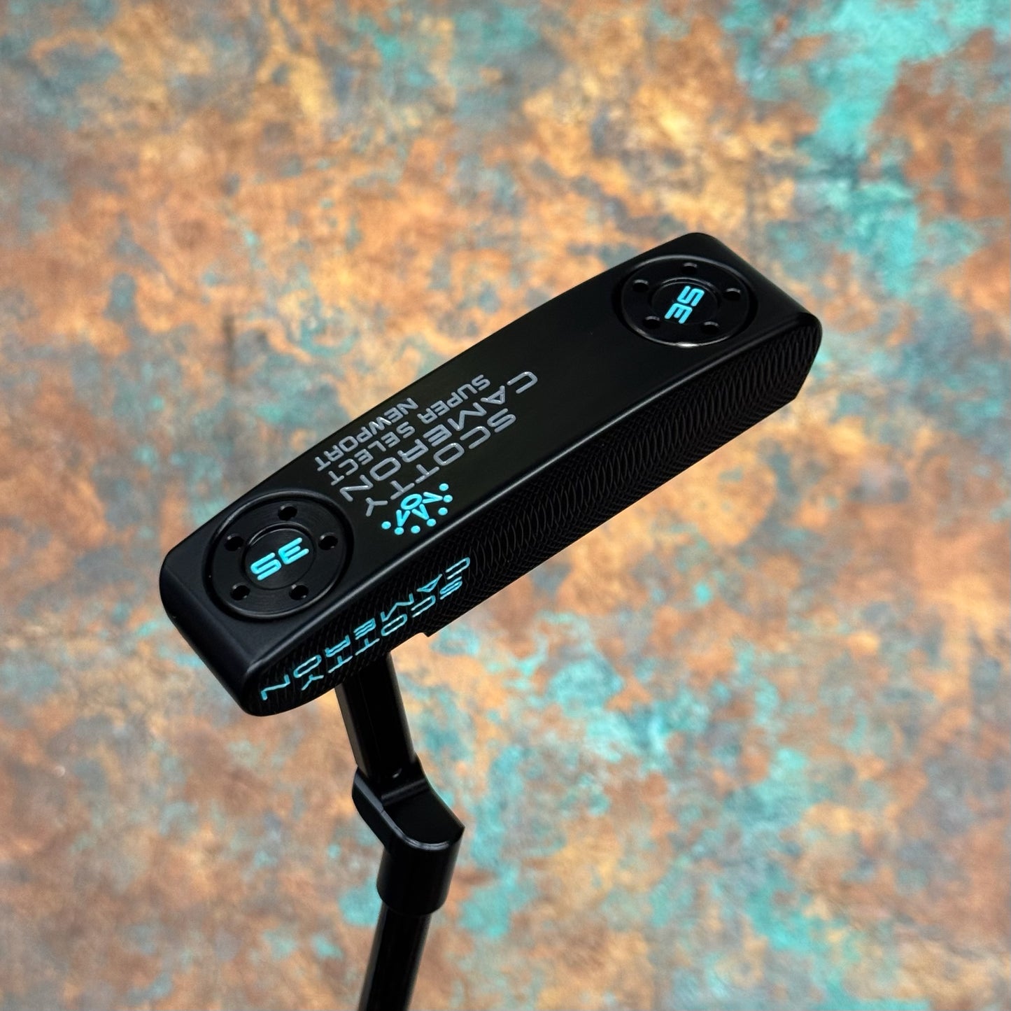 Scotty Cameron Super Select Newport (Black PVD) Drip Print