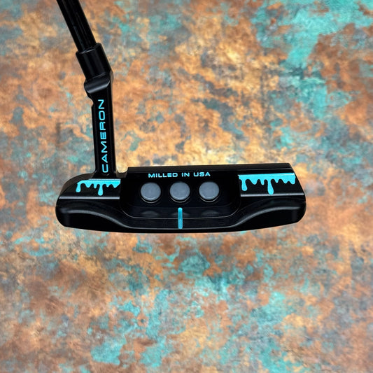Scotty Cameron Super Select Newport (Black PVD) Drip Print