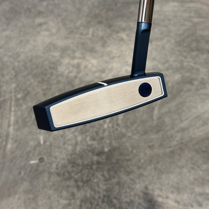 Scotty Cameron Phantom 5.5 Smooth Stainless Tour Dot Face Insert (Blue PVD)