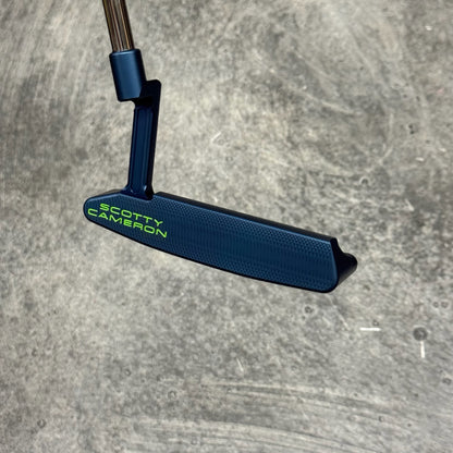 Left Handed Scotty Cameron Super Select Newport 2 (Blue PVD)