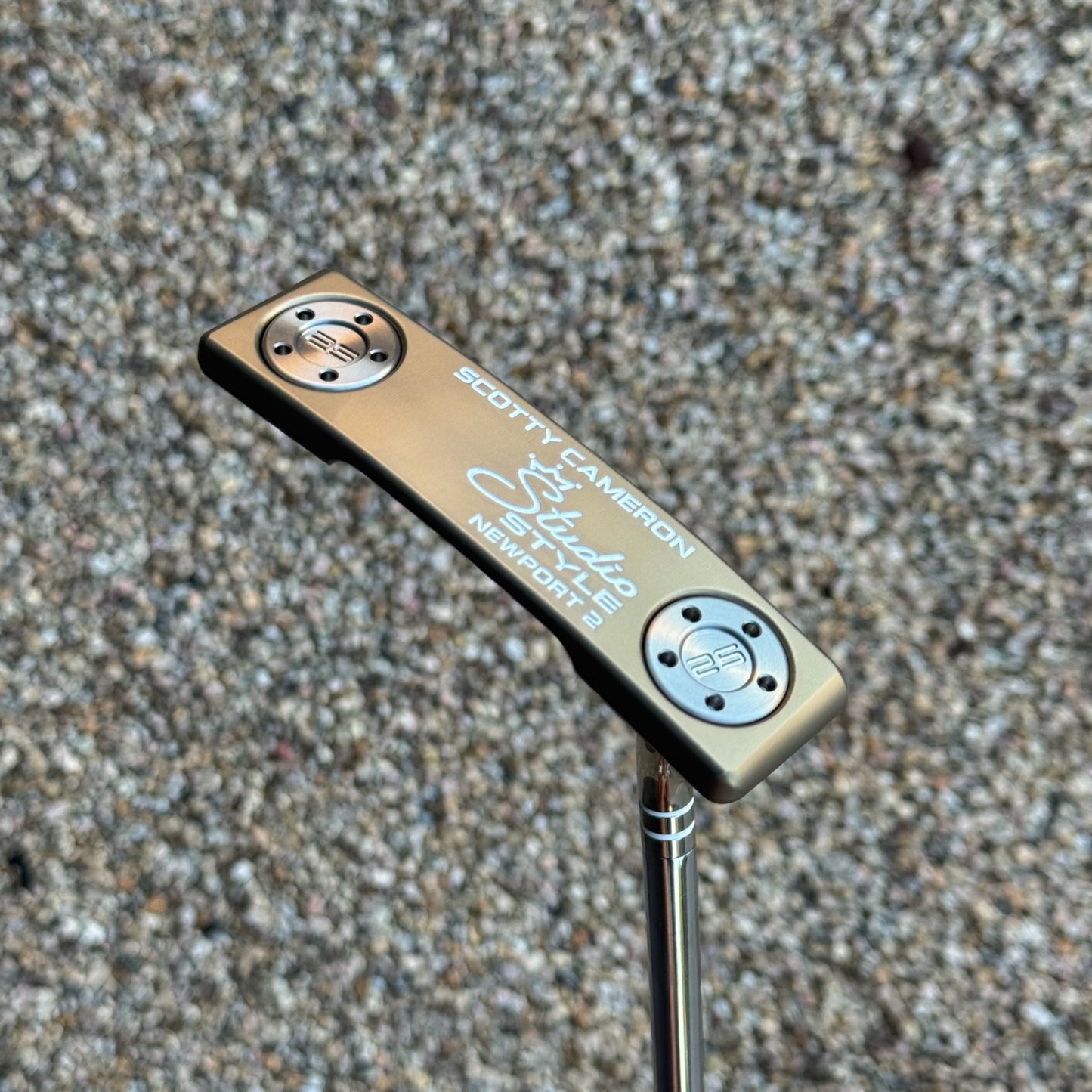 Scotty Cameron Studio Style Newport 2 Polished Pipe Neck