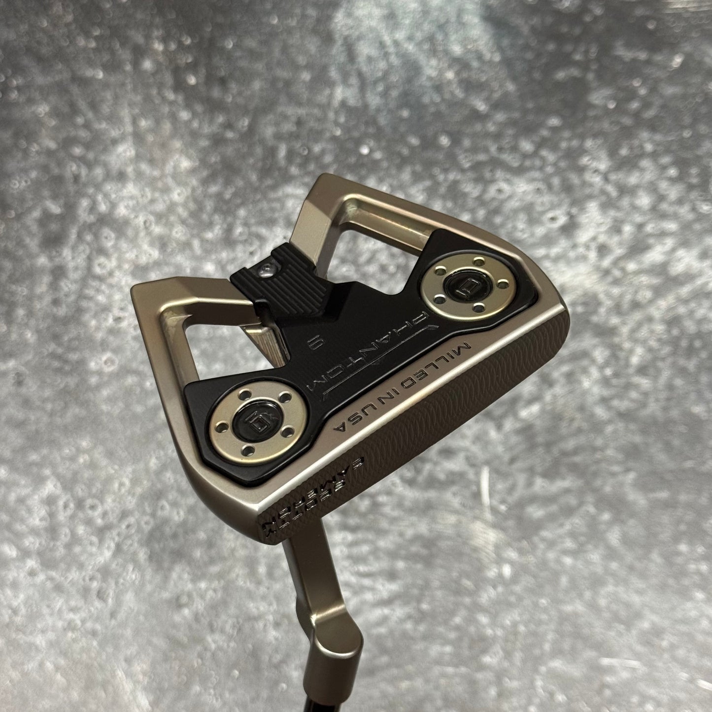 Scotty Cameron Phantom 9 Rustic Torched (Welded Plumbers Neck)