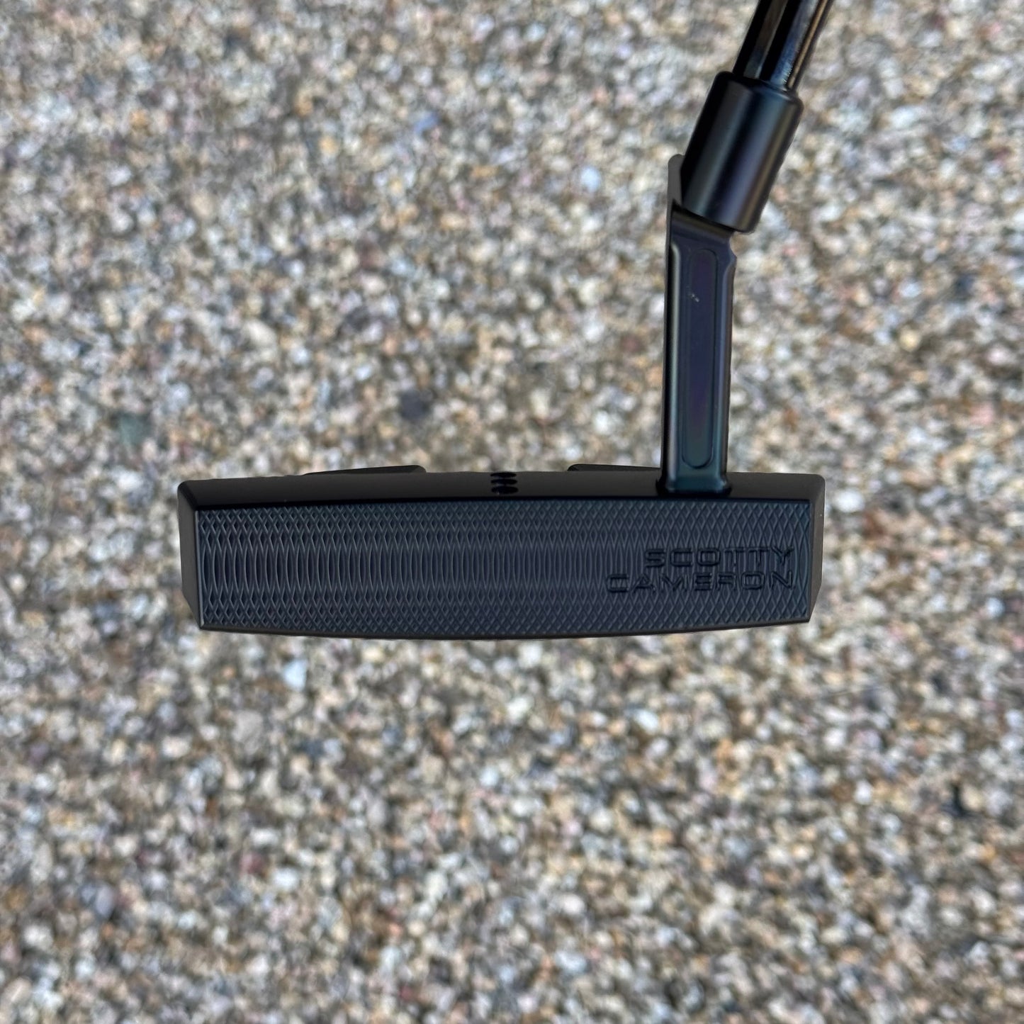 Scotty Cameron Phantom 5.2 (Black Rainbow PVD) Black Paint fill