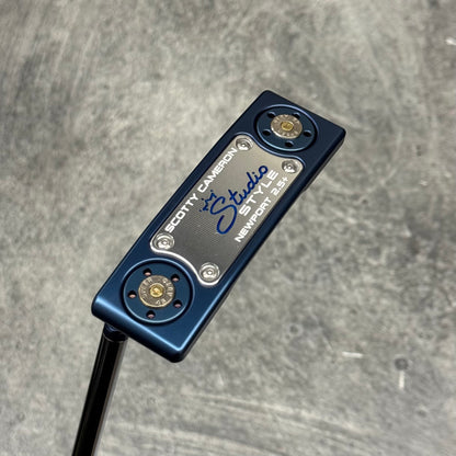 Left Handed - Studio Style Newport 2.5+ Blue PVD Bulletback