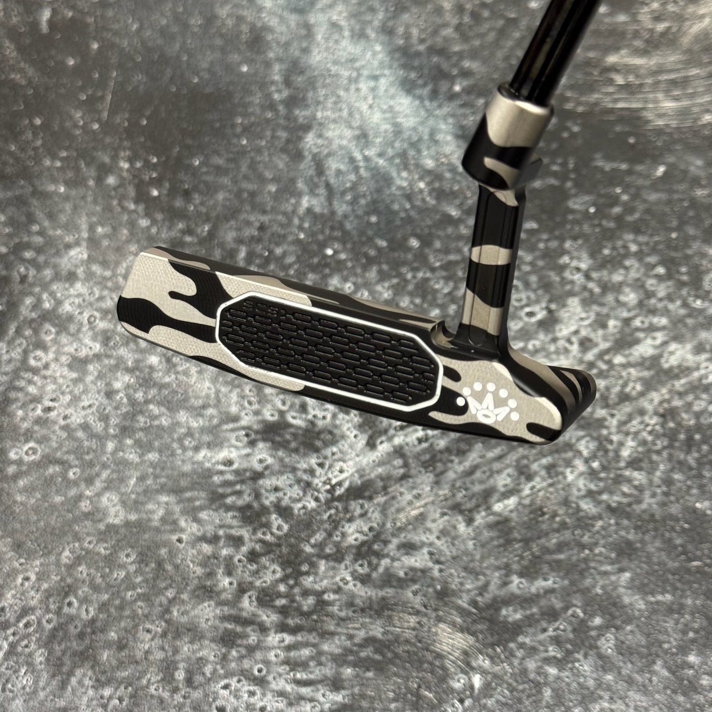 Scotty Cameron Studio Style Newport 2 (Black Camo and Bulletback Conversion)