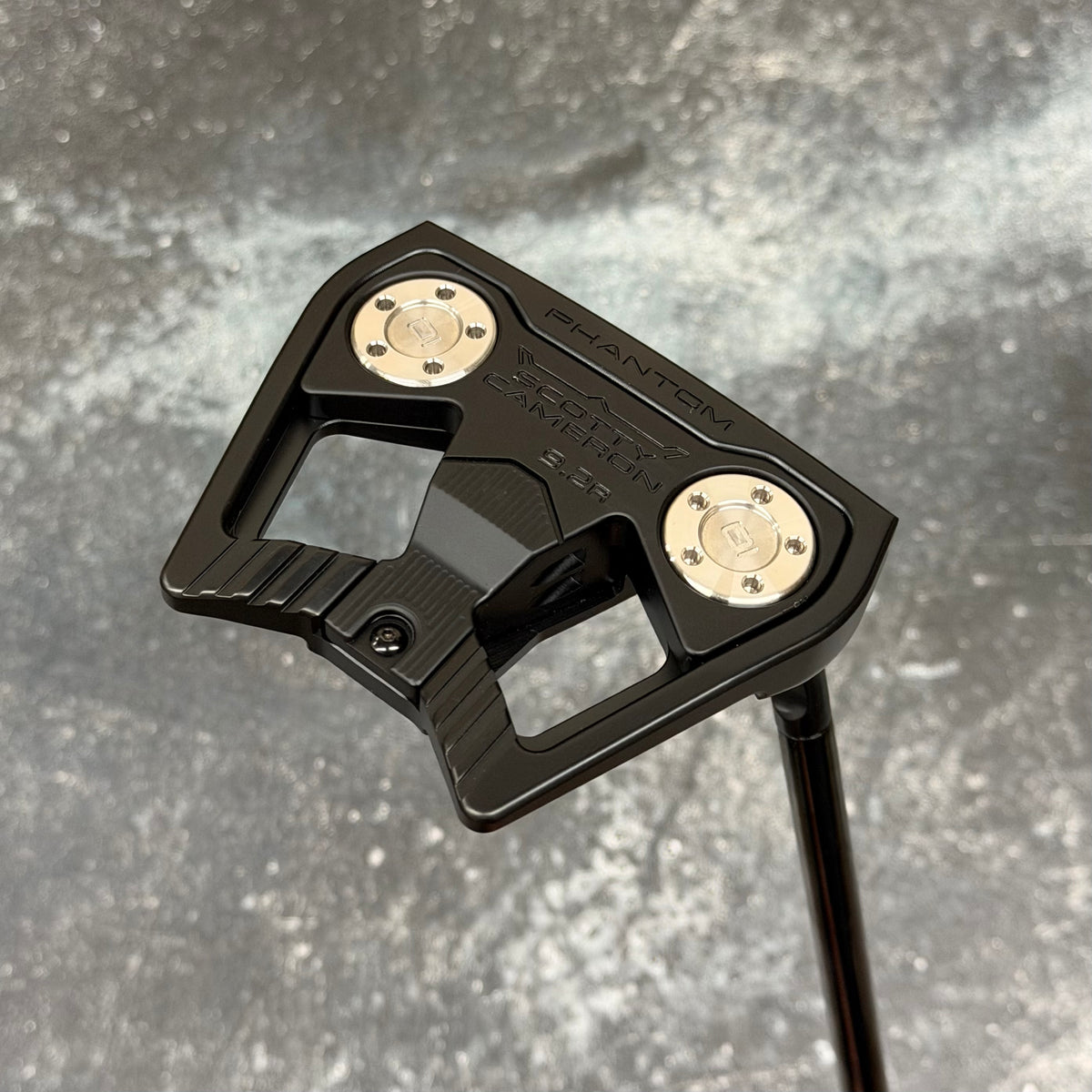 Phantom 9.2R Welded Flow Neck Black PVD Stainless Steel Face Insert