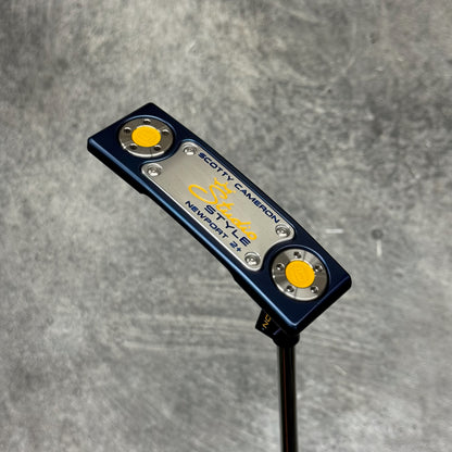 Scotty Cameron Studio Style Newport 2+ (Blue PVD)