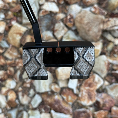 Scotty Cameron Phantom X5.5 Black PVD Snakeskin Print