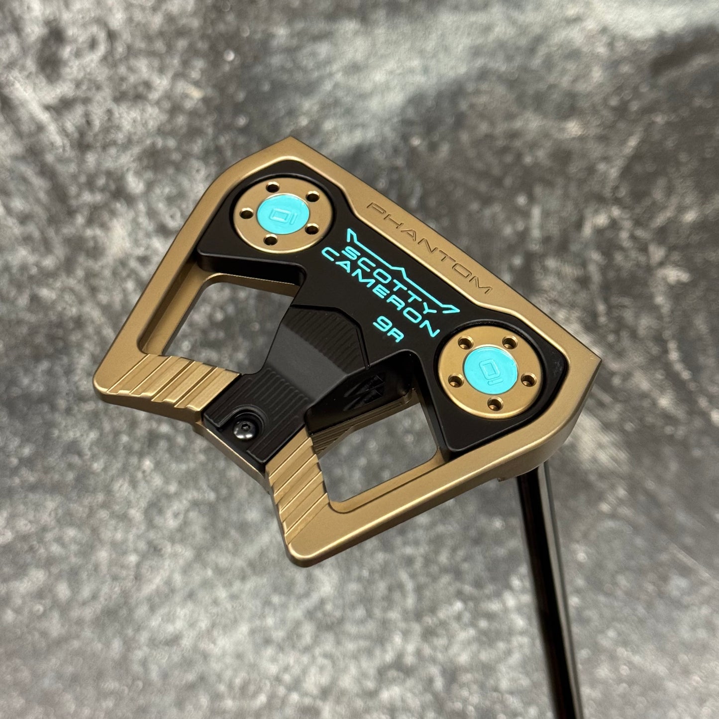 PRE-ORDER Phantom 9.2R Welded Short Slant OR Flow Neck Chromatic Bronze & Turquoise (Popular Design)
