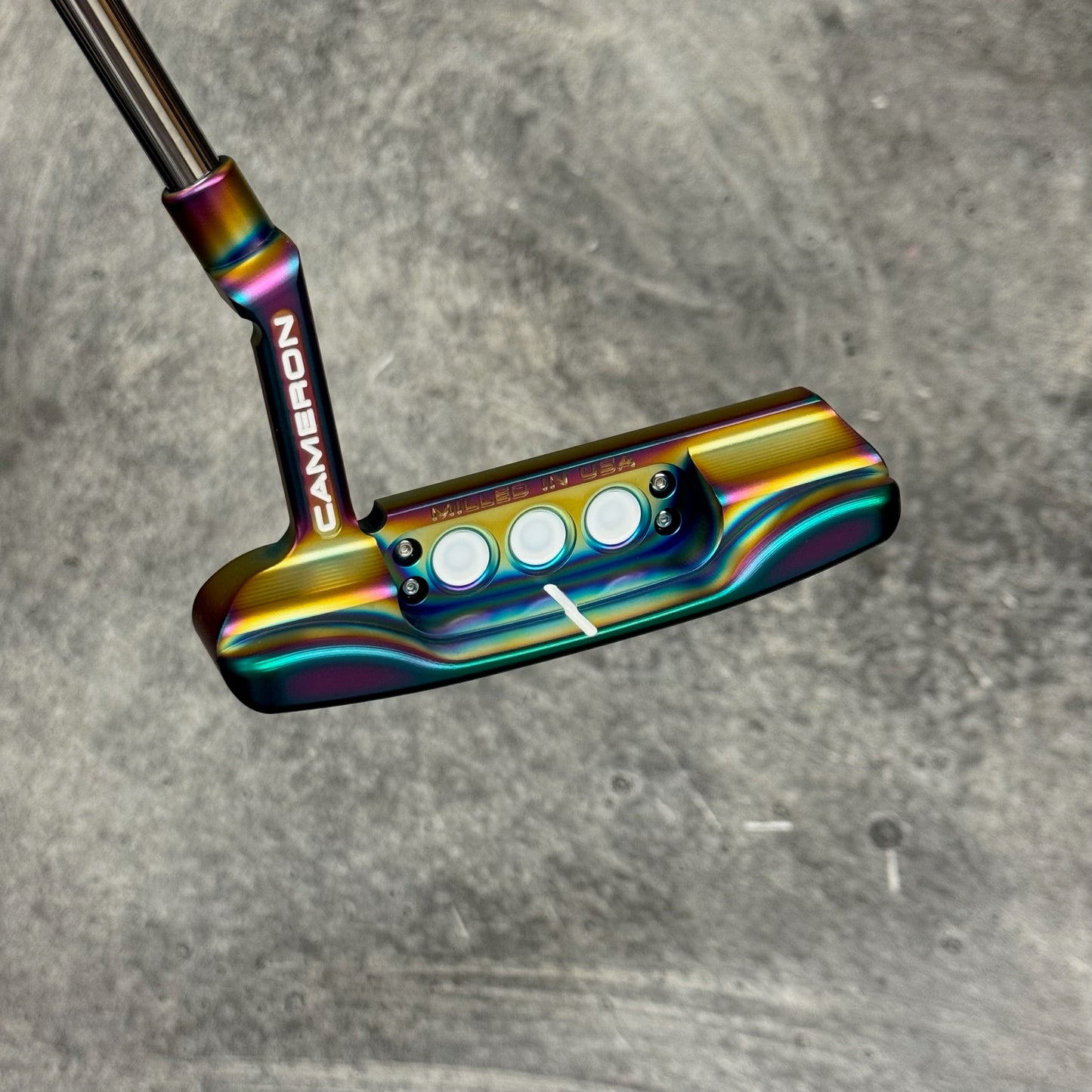 Scotty Cameron Studio Style Newport (Crazy Rainbow PVD)