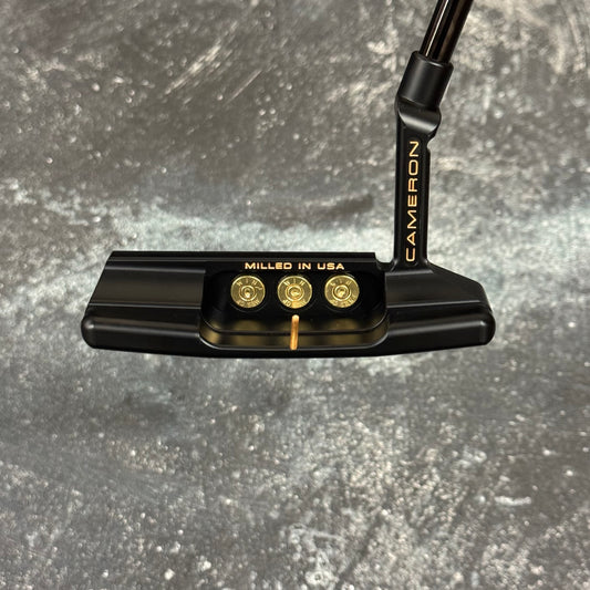 Left Handed Scotty Cameron Super Select Newport 2 Bulletback (Black PVD)
