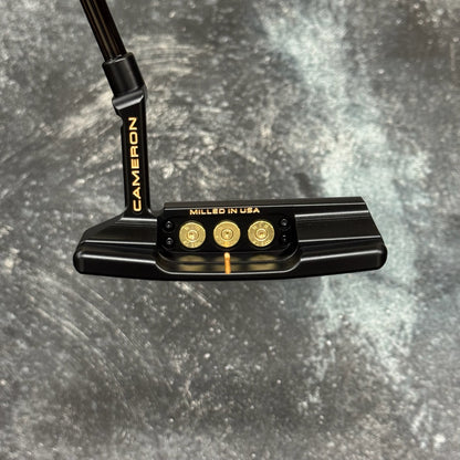 Scotty Cameron Studio Style Newport 2 Bulletback Brass Face Insert (Black PVD)