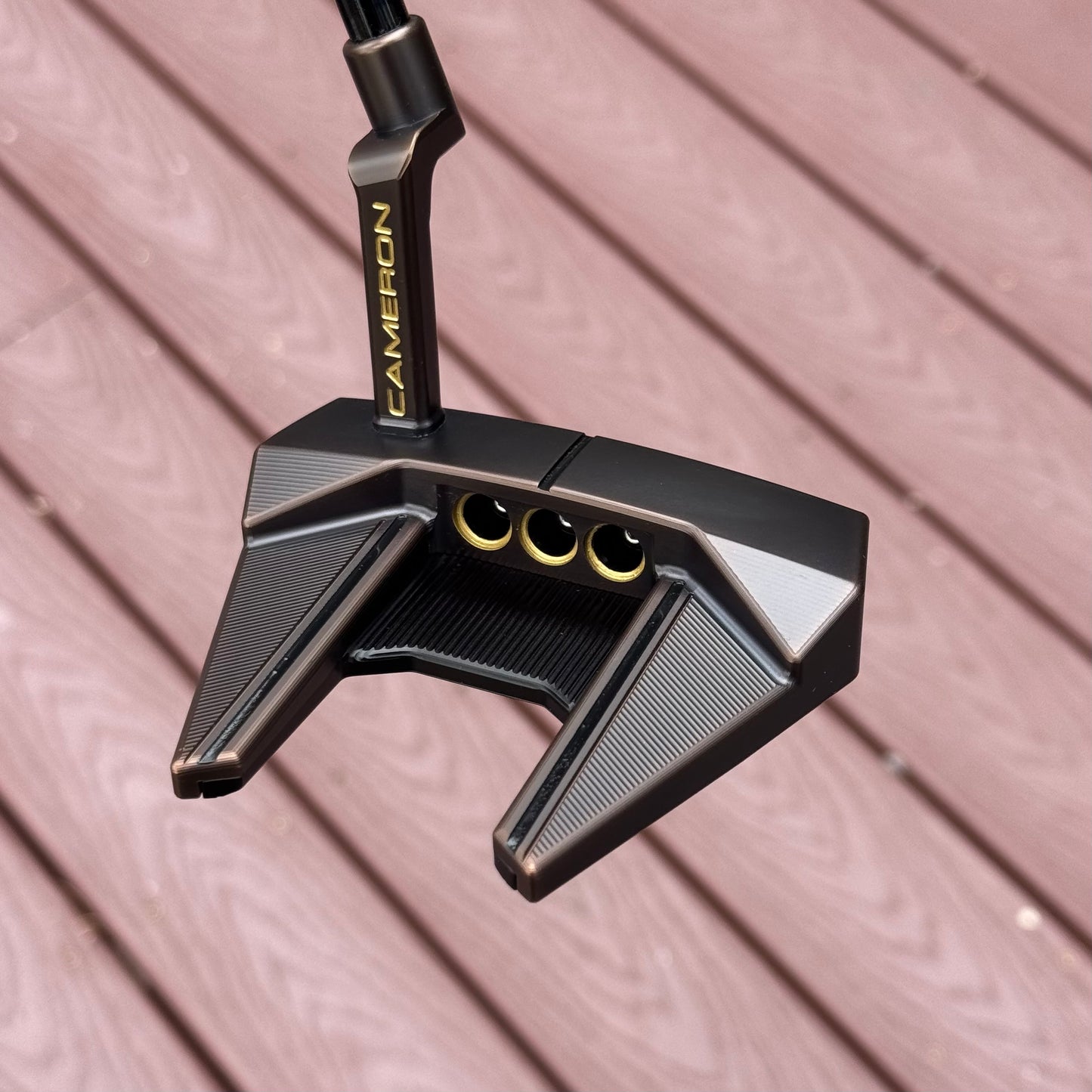 Scotty Cameron Phantom 7.2 Brass Face Insert (Antique Bronze PVD)