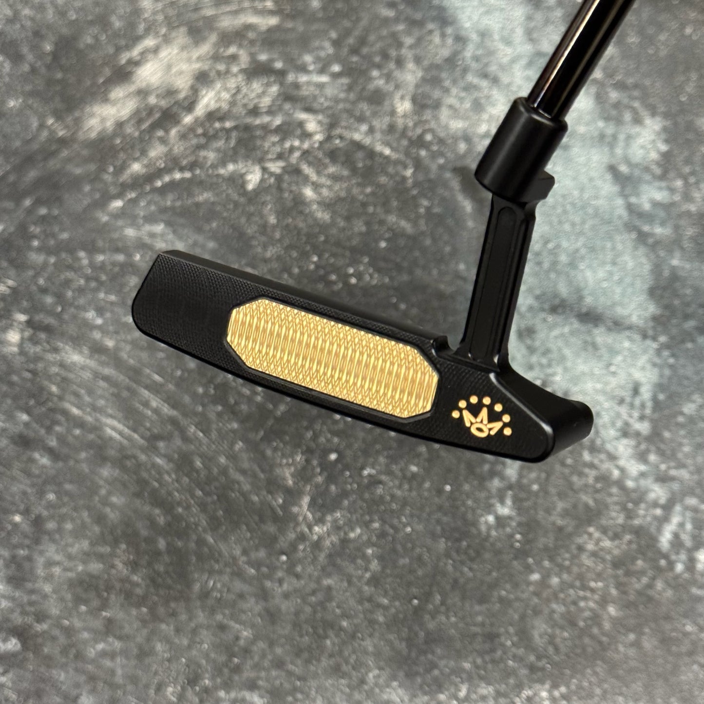 Scotty Cameron Studio Style Newport 2 Bulletback Brass Face Insert (Black PVD)