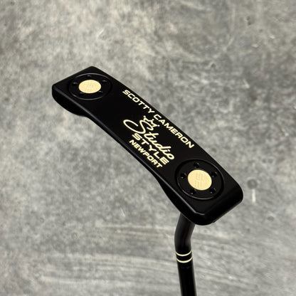 Scotty Cameron Studio Style Newport (Black PVD) Pipe Neck