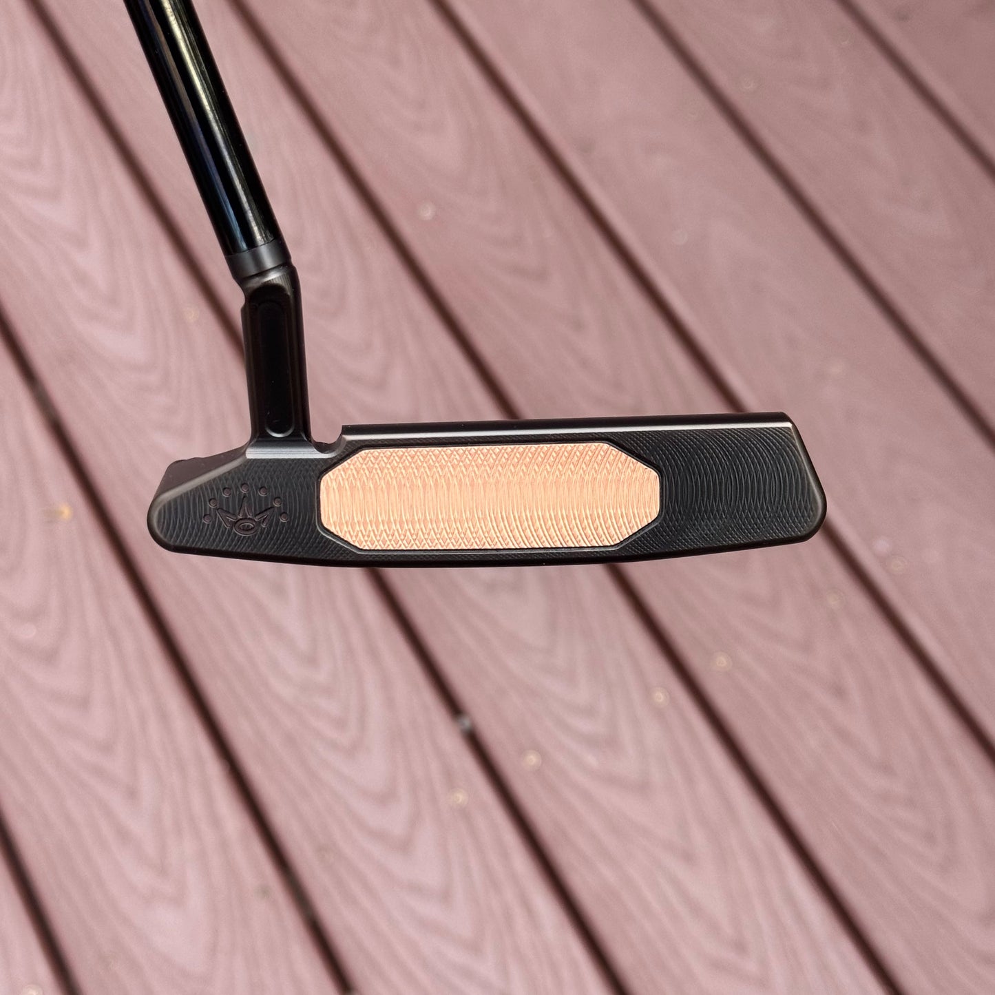 Left Handed Scotty Cameron Studio Style Newport 2.5+ Tellurium Copper Face Insert (Antique Bronze PVD)