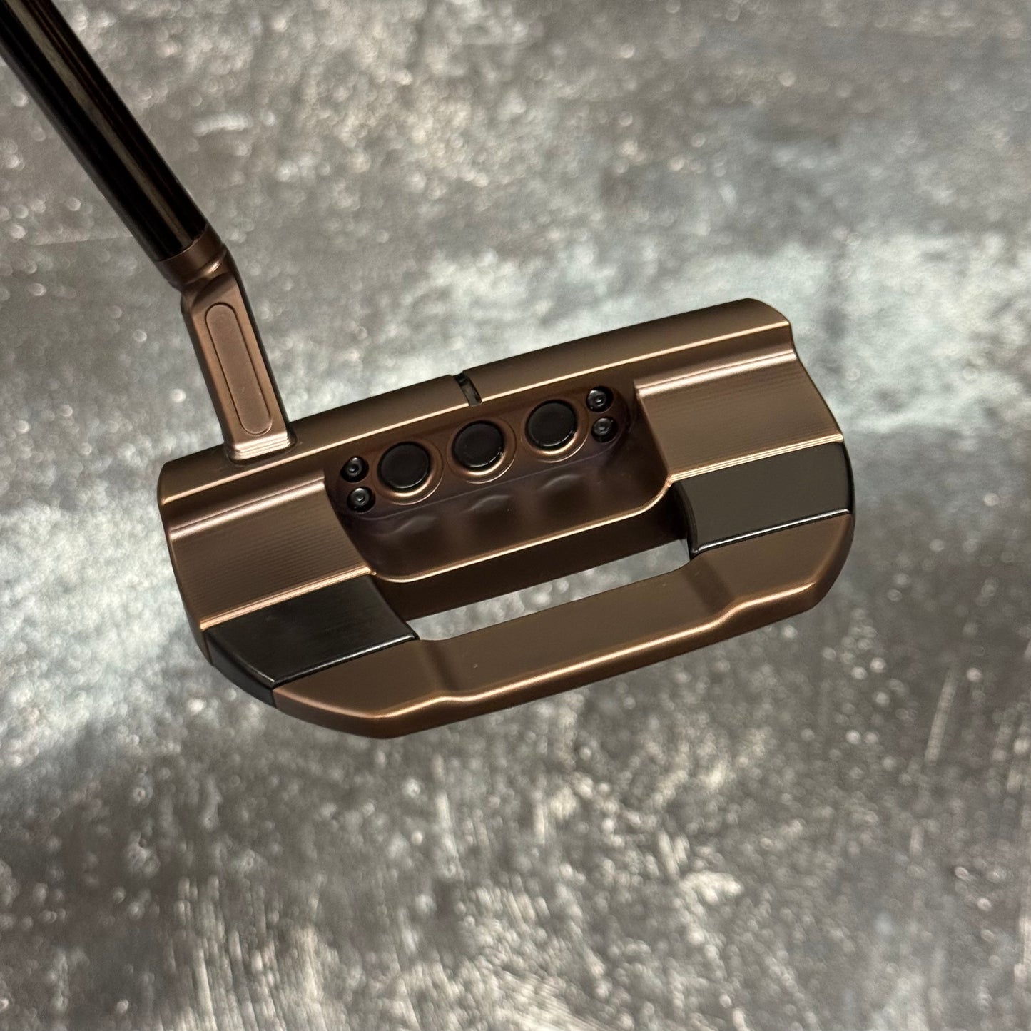 Scotty Cameron Studio Style Fastback 1.5 Tellurium Copper Face Insert (Antique Bronze PVD)
