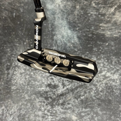 Scotty Cameron Studio Style Newport 2 (Black Camo and Bulletback Conversion)