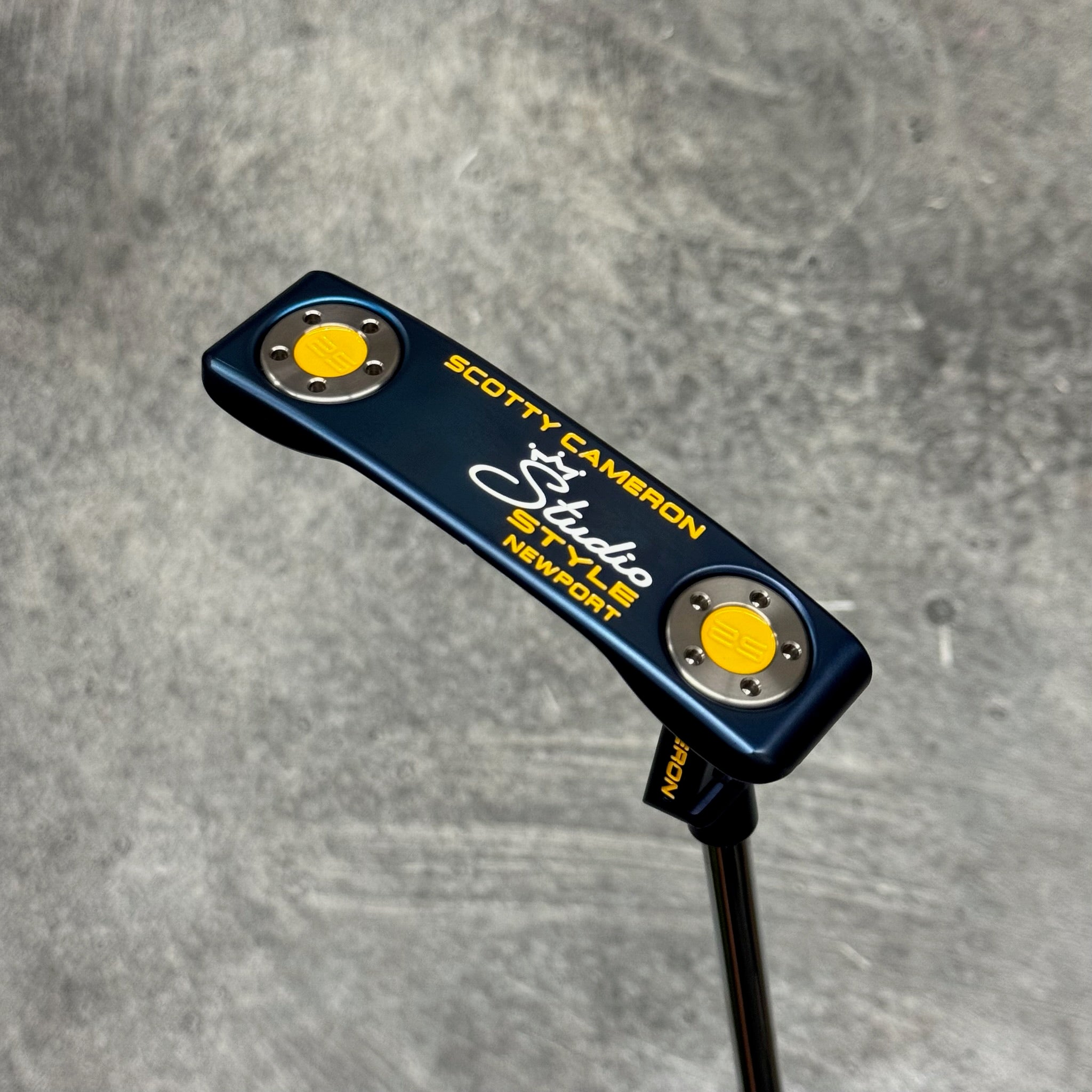 Scotty Cameron Studio Style Newport (Blue PVD) – Embrace Putters