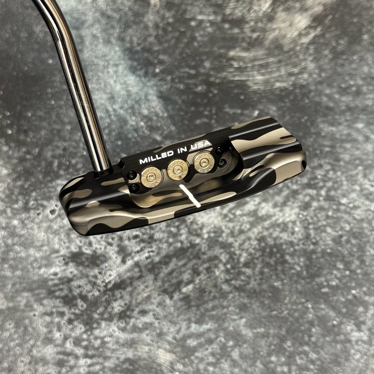 Scotty Cameron Studio Style Catalina (Black Camo Bulletback)